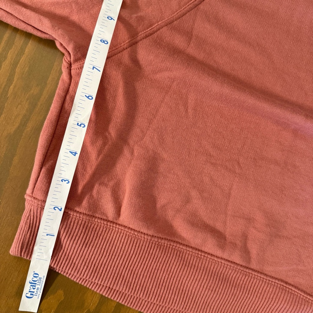 American Eagle Split Neck Pullover Sweatshirt, Du… - image 7